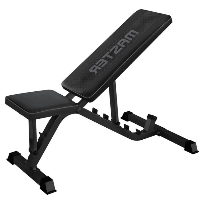 Master Fitness Träningsbänk Black Bench