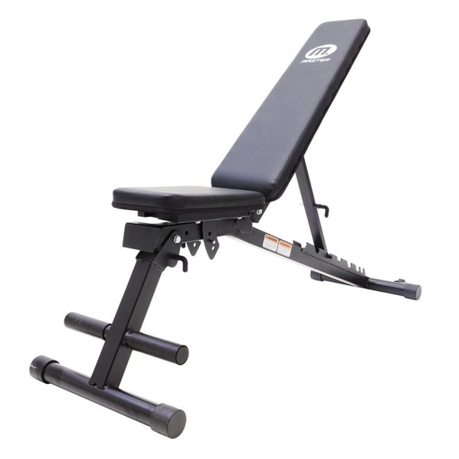 Master Fitness träningsbänk black ii