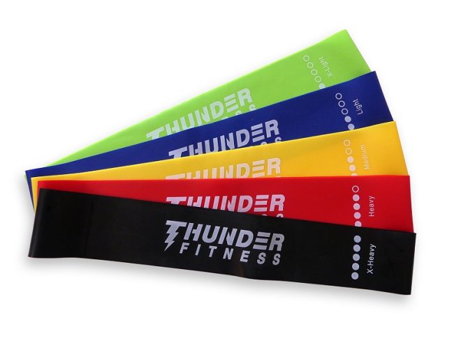 Thunder Fitness Miniband eller träningsgummiband
