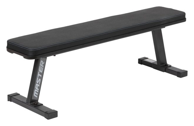 En plan träningsbänk från Master Fitness