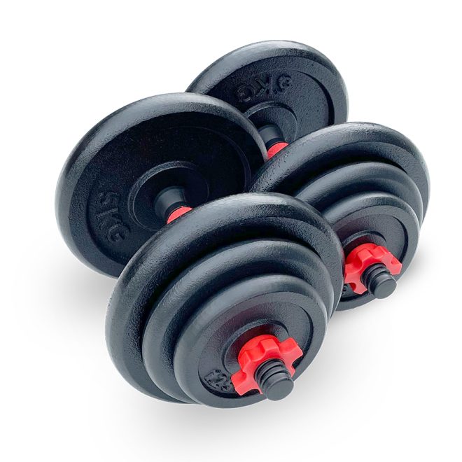 Hantelset 35 kg