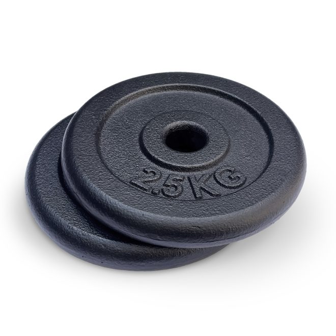 Viktskivor på 2,5 kg