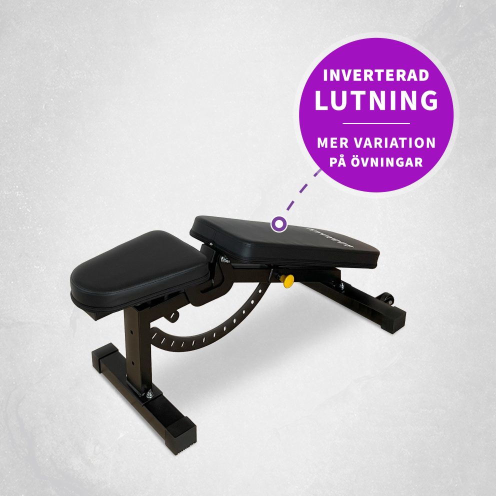 Decline lutning på denna gymbänk