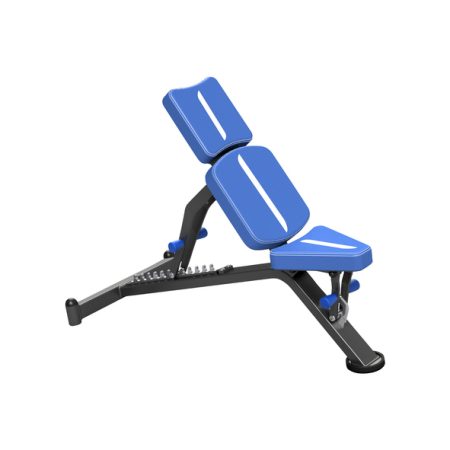 En justerbar och ställbar träningsbänk