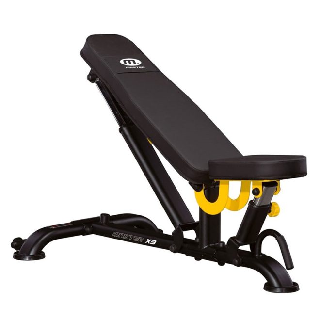 Master Fitness Bench X3 träningsbänk