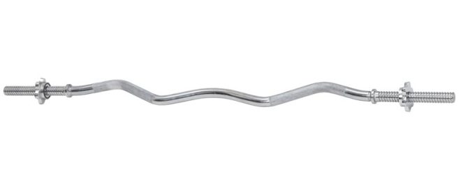 Master Fitness - Curlstång 120cm 25mm Spinlock