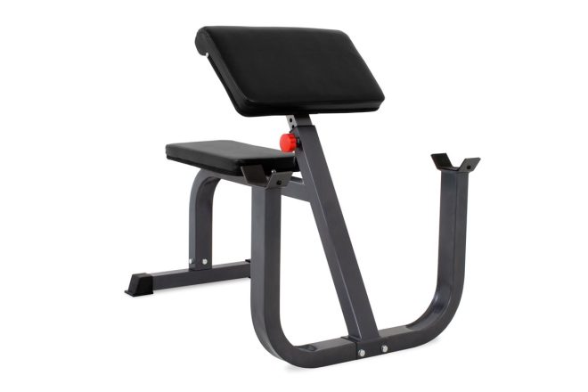 Master Fitness - Deluxe Preacher CurlSilver