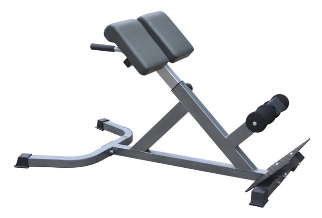Master Fitness - Ryggbänk Silver